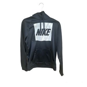 A black Dri-Fit Nike hoodie